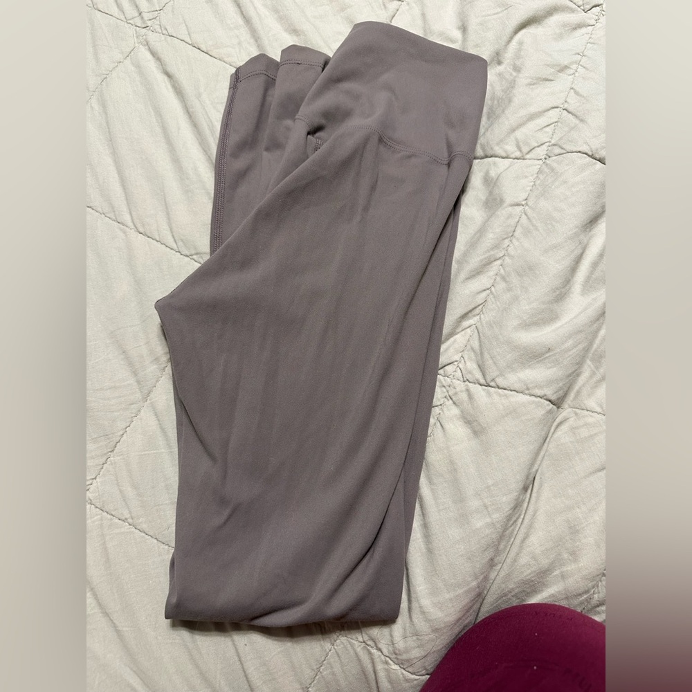 Gray leggings